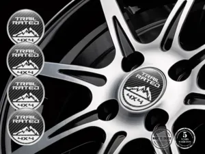 Jeep Adesivi Cupola Resina Edizione Etichette Ruota Lusso